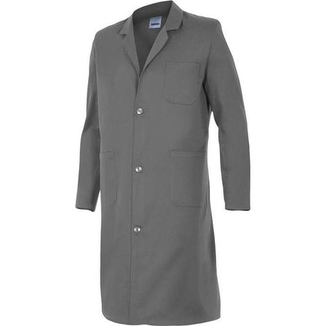 Blusa lunga Velilla con bottoni Grigio ML