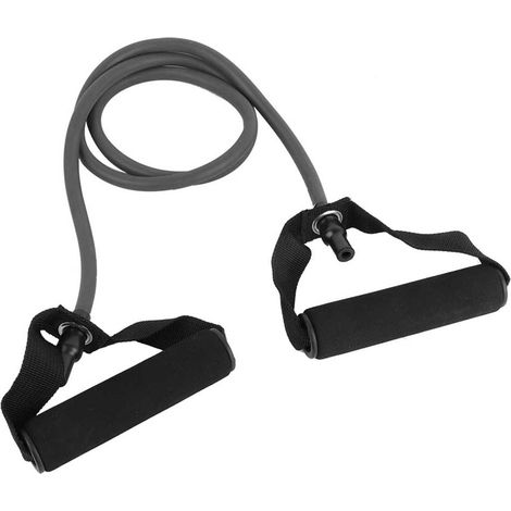Élastique de Résistance Fitness Tube pour Entraînement Yoga et Gym - Noir (1/5)