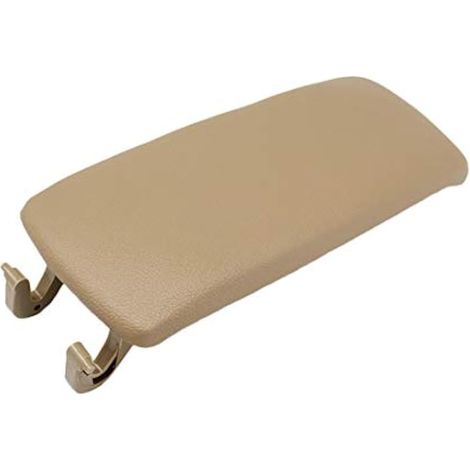 Couvercle d'accoudoir en cuir beige pour console centrale Audi A6 C5 1998-2005 (1/4)