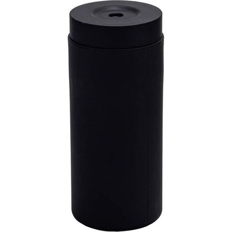 SABIR Distributeur de savon à vaisselle rechargeable, bouteille fendue en silicone, distributeur de savon pour les mains, huile essentielle, lotion, shampoing, revitalisant, liquide vaisselle, noir (1/5)