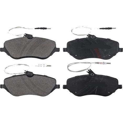 KIT PASTIGLIE FRENO ANTERIORI compatibile con PEUGEOT 607 (9D,9U) / PASTIGLIE FRENANTI AUTO OEM P 61 078, / SOSTITUZIONE DIRETTA / BASSA POLVERE / SILENZIOSO