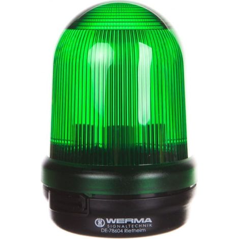 Werma Signaltechnik 826 200 00 Lámpara verde montaje superficial