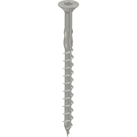 Vis HECO-TOPIX - tete fraisée - SeKo T-Drive 6,0x100 zingué Filetage partiel (Par 100) (1/2)
