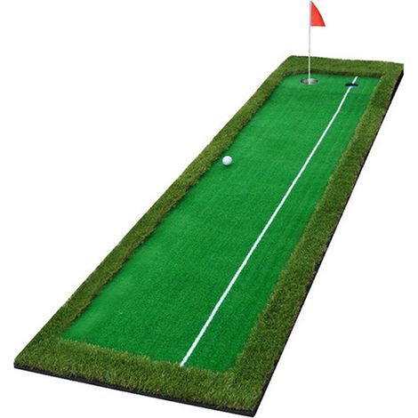 Hilllman PGM Golf Artificial Turf Two Hole Putting Green