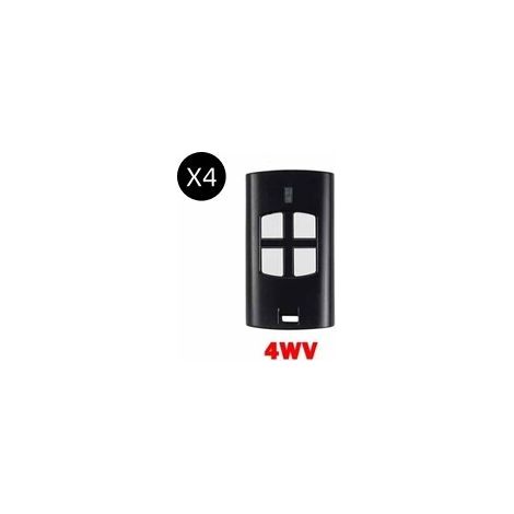 Applicable to Lot 4 of Togo 433.92 MHz Rolling Code Remote Controls, Portable Launch for 4WV Models (1/5)