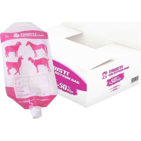 50 sacs pour colostrum 1L pour agneaux ANTAHI (1/4)