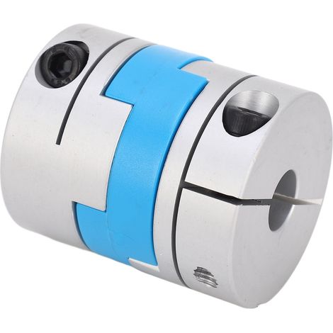 D50L58 Kreuzschleiferkupplung aus Aluminiumlegierung, hochdrehmomentfähige flexible Wellenkupplung für Servomotor-Gewindespindel (1/5)