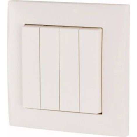 CPAD-00/195 Eaton xComfort 4 canaux Interrupteur mural blanc (1/3)