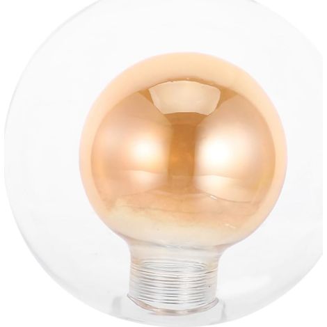 Paralume in vetro trasparente per lampada a sospensione, paralume di ricambio a sfera in vetro, adatto per casa e ufficio. (1/5)