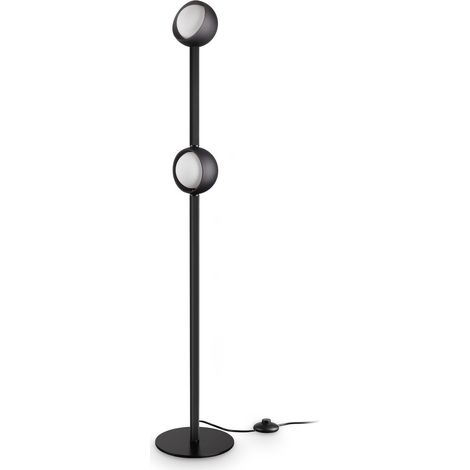 Ideal Lux BLOOM Mehrarmige Stehleuchte, schwarz, 2x LED, 1400lm, 3000K (1/2)