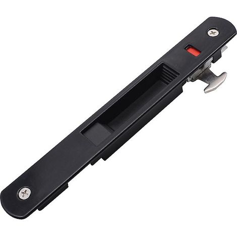 2023 - Verrou de porte coulissante, verrou de porte coulissante en acier inoxydable pour porte coulissante en verre, usage domestique