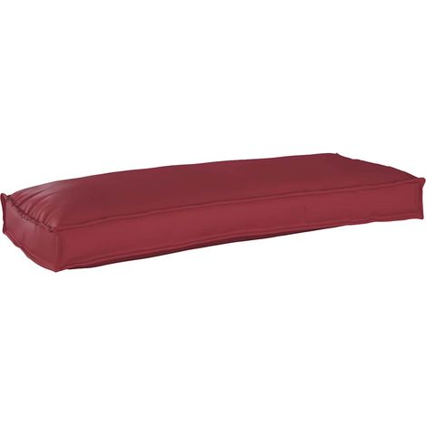 Kissen Weinrot 100 x 40 x 8 cm Oxford-Stoff