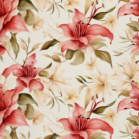 Tela decorativa para exteriores Oxford - Flores - DX2917 (1/5)