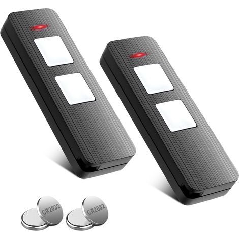 Lot de 2 Télécommande Pour Porte de Garage 868 MHz - 2 Canaux - Compatible avec Sommer S10019-00001, 4018V000, 4019V000 - Rolling Code-ARCAN (1/5)