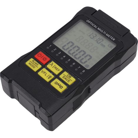 Wattmètre optique 850-1650 nm, interface universelle 2,5 mm, wattmètre à fibre optique haute précision (1/5)