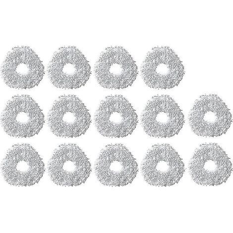 Lote de 14 fregonas reutilizables para robot Narwal T10, fregonas de microfibra