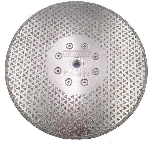 Diamantscheibe 230mm M14 beidseitig für Fliesen, Keramik, Feinsteinzeug, Granit, Marmor (1/5)