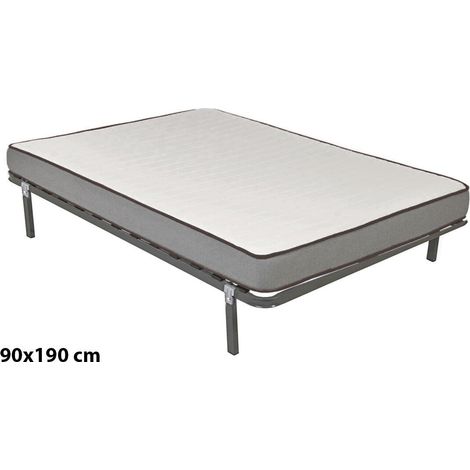 Somier de Laminas + Colchon Basic (90, 105, 135, 150 cm) (1/4)