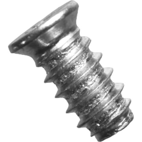 Vis Euro à Tête Fraisée Plate Fabriquée en Acier Galvanisé Diamètre 6.3mm x Longueur 11mm (1/2)