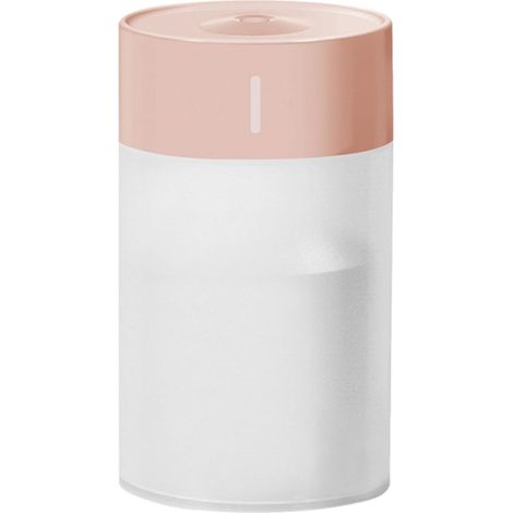 Tragbarer Luftbefeuchter (260 ml) – Mini-USB-Diffusor für ätherische Öle, geeignet für Büro, Zuhause, Schlafzimmer und Auto (rosa)