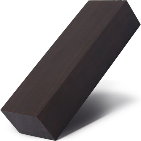 Irovami Bois d'ébène noir brut 1242,5, matériau pour la fabrication d'instruments de musique et d'outils. (1/5)