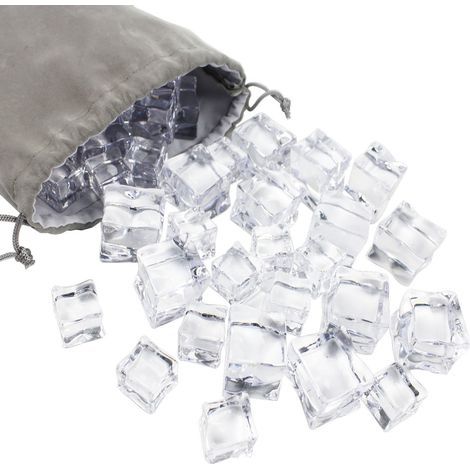 Mejora tu presentación con estos cubos acrílicos transparentes (50 unidades, 18 mm). (1/5)