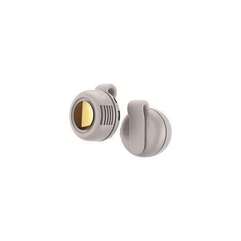 Mini ventilateur à pince rechargeable USB – Autonomie 5h – Flux d'air réglable – Fixation clip flexible pour cou et taille (1/5)