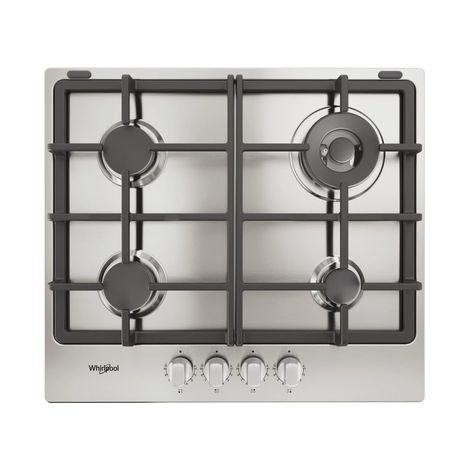 Whirlpool TGML 661 IX R Piano cottura a gas 58 cm 4 fuochi da incasso accensione elettronica dispositivo spegnimento fiamma colore Acciaio inox (1/8)