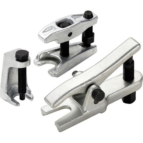 3 Pcs Kit séparateur rotule universel,kit d'extraction d'embout biellette direction,outil de démontage de rotule pour l'entretien de la partie avant de la plupart des voitures,camions et VTT (1/4)