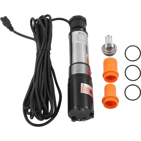 Pompe puits profond DC – surpresseur solaire – grand débit – hauteur 20m – 24V – modèle 2SYDC24V/S6-20-220