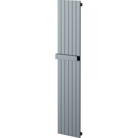 Cortes Anthracite 1600mm x 360mm Single Panel Radiator with Towel Rail (1/5)