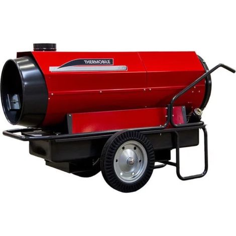 Chauffage au fioul 70 kW – Débit d'air chaud 3800 m3/h – Capacité réservoir 120 litres – Pour chantiers humides – Thermobile (1/3)
