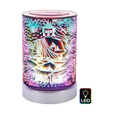 Lanterne lumineuse avec Led Bouddha
