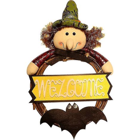 Halloween-Kranzdekoration (1/5)