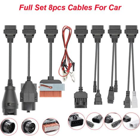 Cable de diagnostic de voiture 8 en 1 Autocom multiprog Cables de voiture ds150e TCS CDP (1/4)