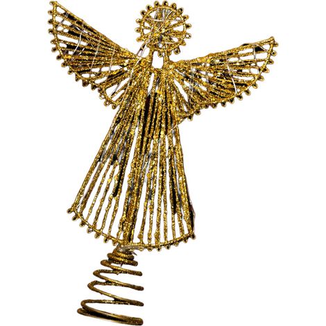 Decorazione per lampada a forma di stella in ferro ad alta luminosità, 30 perline - Oro