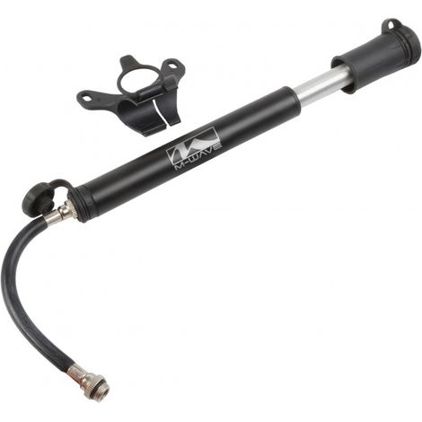 M-Wave Mini Pumpe FlexTube Aluminium schwarz