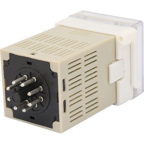 O111ROM DH48J-8 Compteur Électronique Numérique LCD à 8 Broches Relais Temporisé 0-999900 12VAC/DC (1/5)