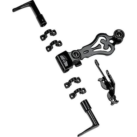 Torbel TUBRAIN kit accesorios aluminio negro para persianas