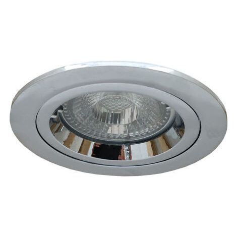 SPOT ENCASTRE MERCURE SLIM IP65 6W 120° 4000K DIM CHROME AEROSPOT 150536