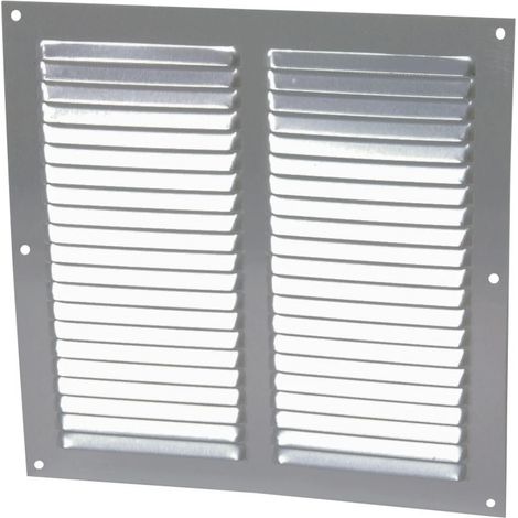 Alluminio anodizzato grigio con zanzariera: quadrato 30x30
