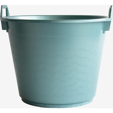 Baquet économique rond 40 L - vert - Gilac
