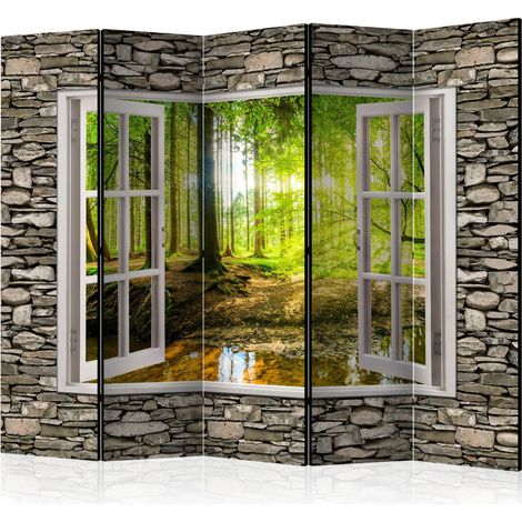 Paravento - Morning Forest II [Room Dividers] - 225x172 (1/4)
