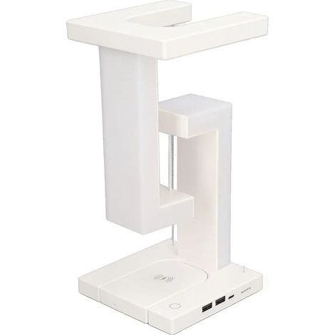 Lampe de table suspendue créative tête de lit suspendue LED blanche (1/5)