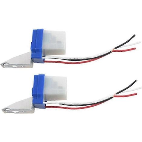 Lot de 2 interrupteurs automatiques à capteur photoélectrique pour éclairage public (220 V, 10 A, fabrication japonaise). (1/5)