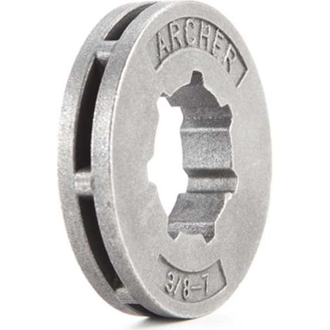 Bague de pignon pour tronçonneuse Ø17,05 mm  3/8"  7 dents (1/4)