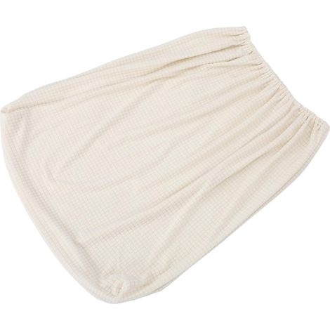 Cache-poussière pour Chauffage Domestique Intérieur Facile à Installer Extensible Housse en Tissu Blanc Lavable, Protection Anti-poussière pour Radiateur à Bain D'huile (1/5)