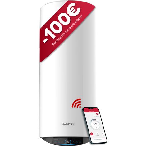 Chauffe-eau électrique connecté 200L – Ariston ABYLEOS WIFI – Fonction Eco Intelligente – Flexibilité Énergétique – ACI (1/5)