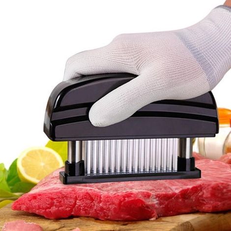 Fleischzartmacher - Für Hähnchen, Rind, Schwein und Fisch - 48 ultrascharfe Edelstahlnadeln. (1/5)