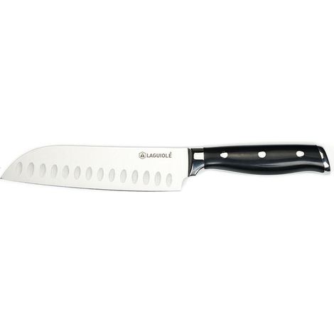 LAGUIOLE CUISSON - Couteau santoku noir 32cm - "Essentials"